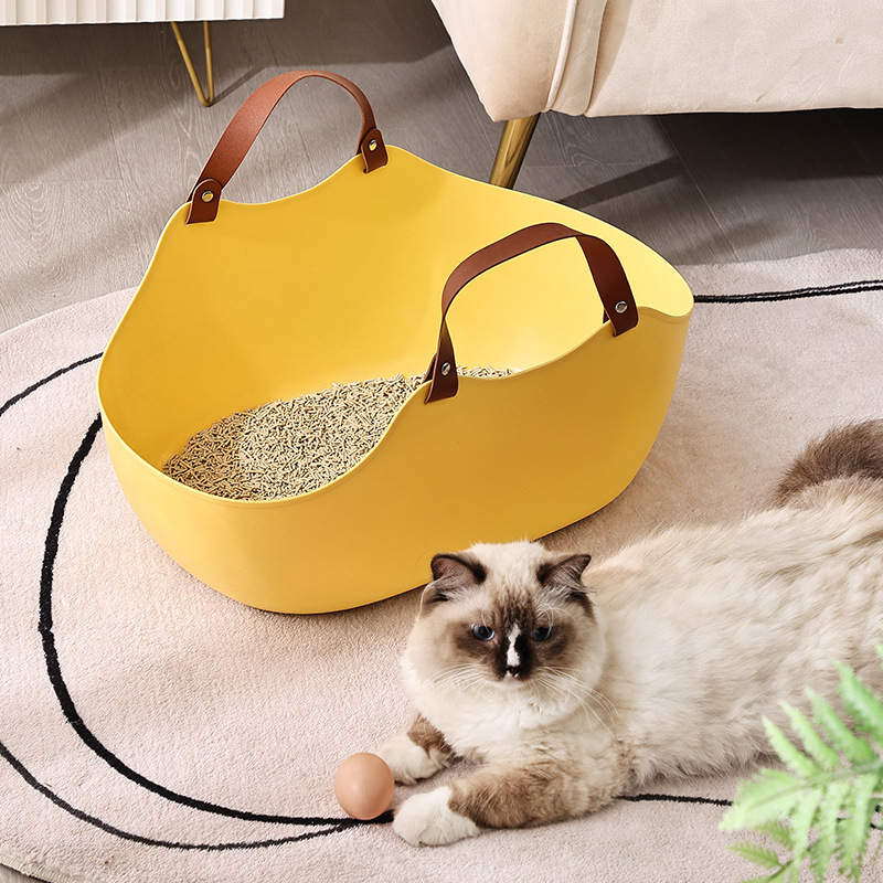 Modern Open Cat Litter Pan