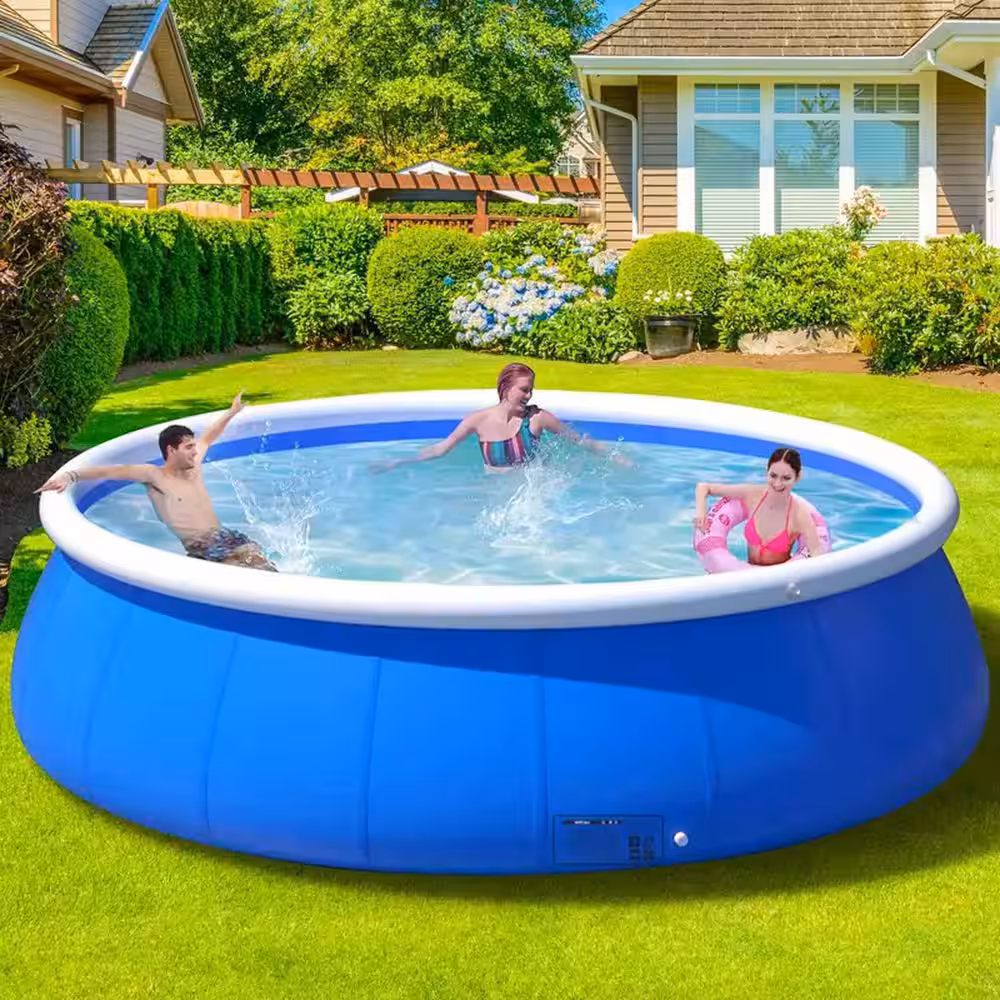 144 in Round 30 in Deep Inflatable Pool, Quick Inflation