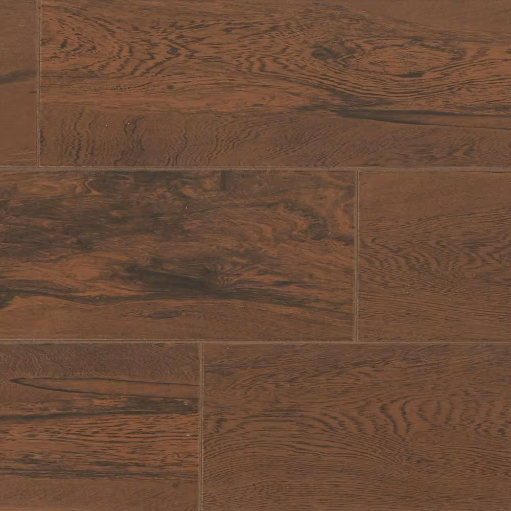 Glenwood Cherry 7 in x 20 in Ceramic Floor & Wall Tile, 10.89 sq ft per Case