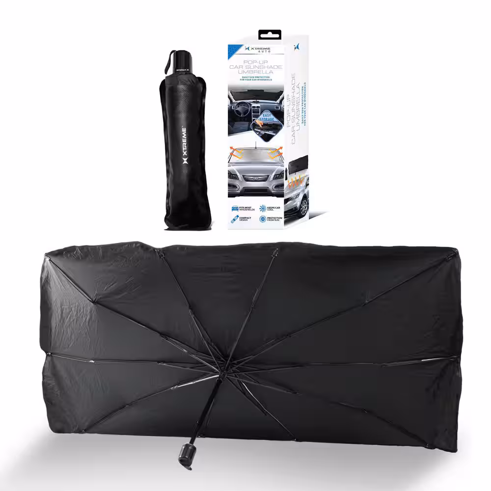Pop-Up Car Sun Reflective Shade Umbrella