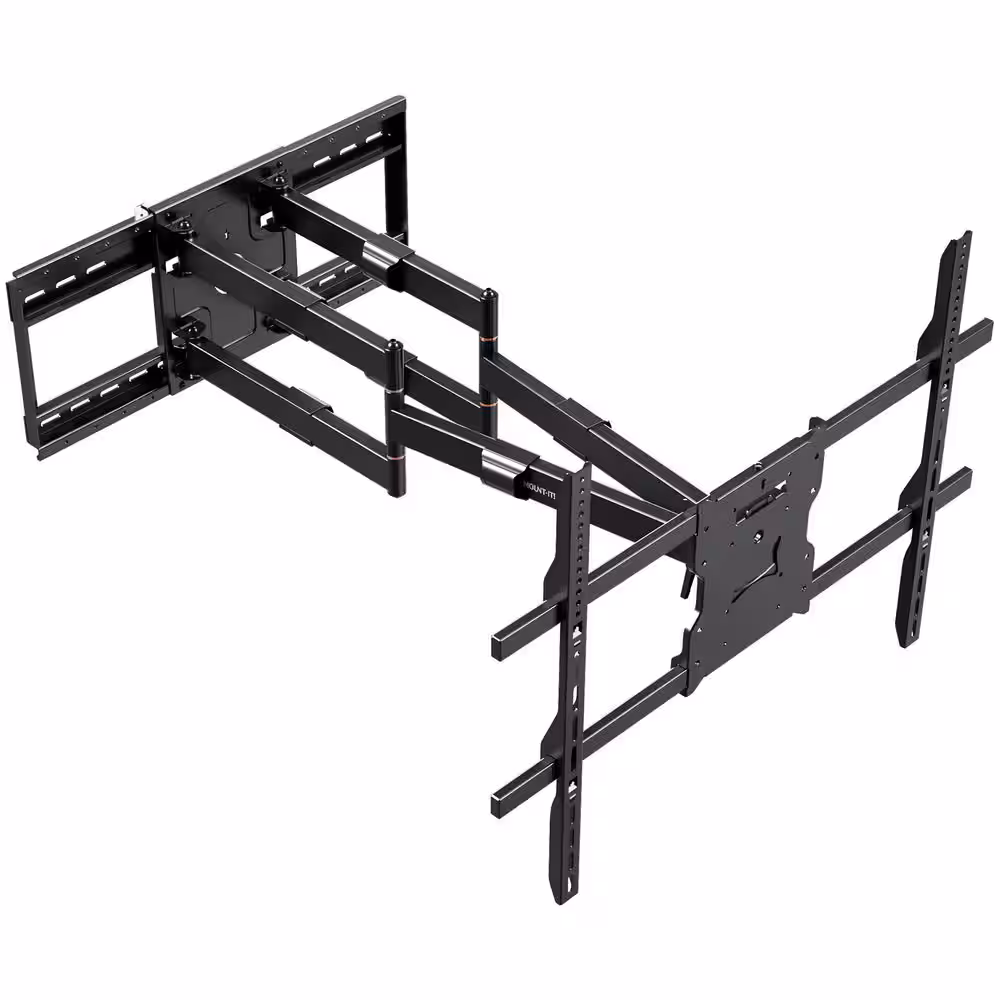 Heavy-Duty TV Wall Mount with Long Extension Arms for 60 in. to 110 in. Screens
