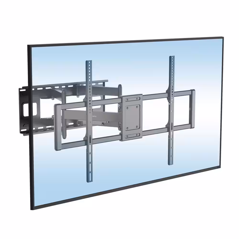 Retractable Heavy-Duty Full Motion TV Wall Mount for 60 in to 120 in TVs
